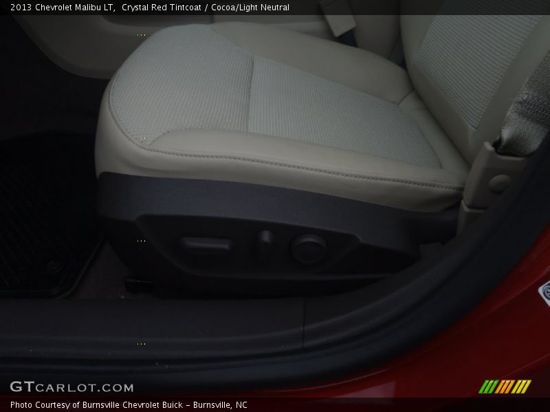 Crystal Red Tintcoat / Cocoa/Light Neutral 2013 Chevrolet Malibu LT