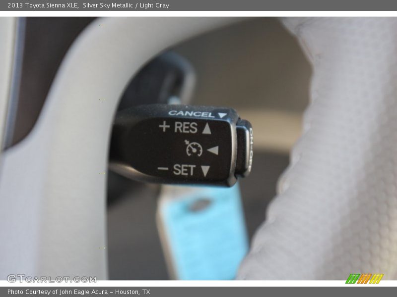 Silver Sky Metallic / Light Gray 2013 Toyota Sienna XLE