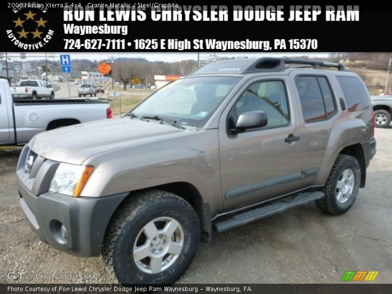 Granite Metallic / Steel/Graphite 2006 Nissan Xterra S 4x4