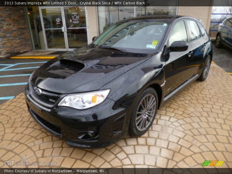 Crystal Black Silica / WRX Carbon Black 2013 Subaru Impreza WRX Limited 5 Door