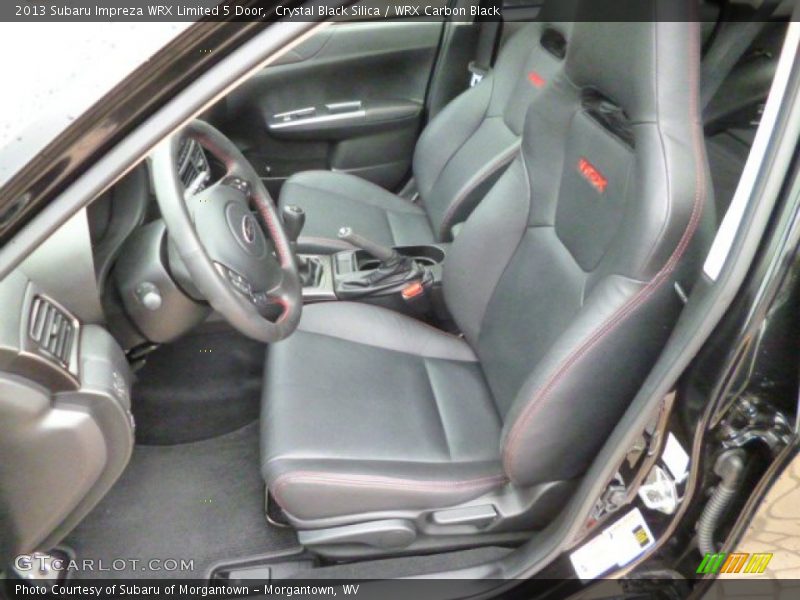 Crystal Black Silica / WRX Carbon Black 2013 Subaru Impreza WRX Limited 5 Door