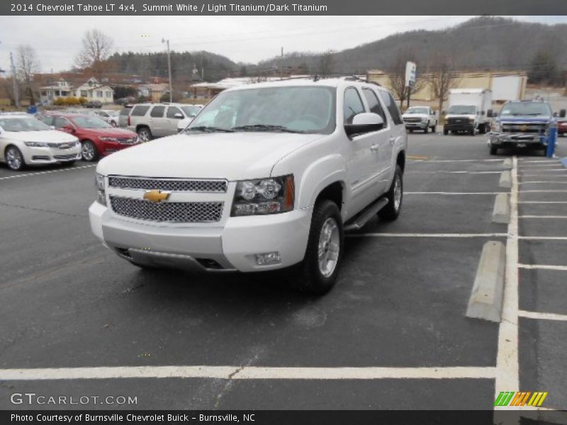 Summit White / Light Titanium/Dark Titanium 2014 Chevrolet Tahoe LT 4x4