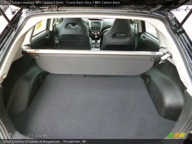 Crystal Black Silica / WRX Carbon Black 2013 Subaru Impreza WRX Limited 5 Door