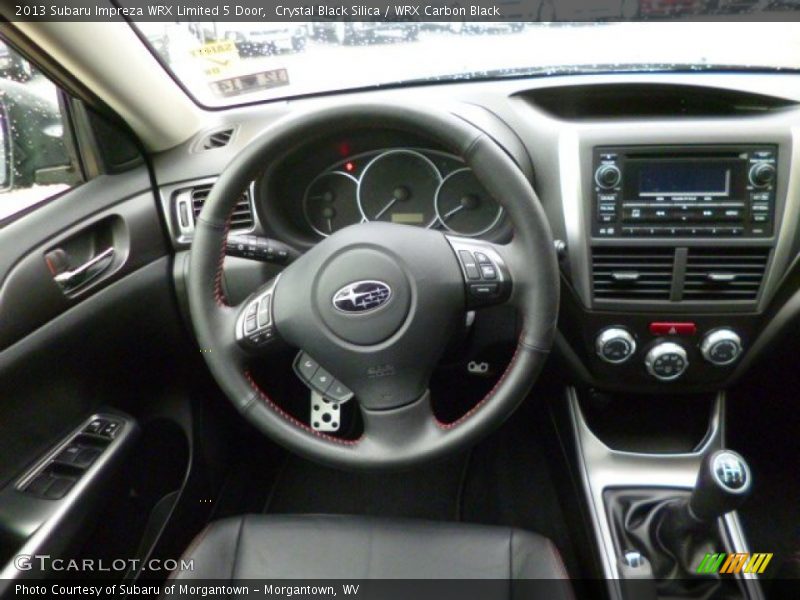 Crystal Black Silica / WRX Carbon Black 2013 Subaru Impreza WRX Limited 5 Door