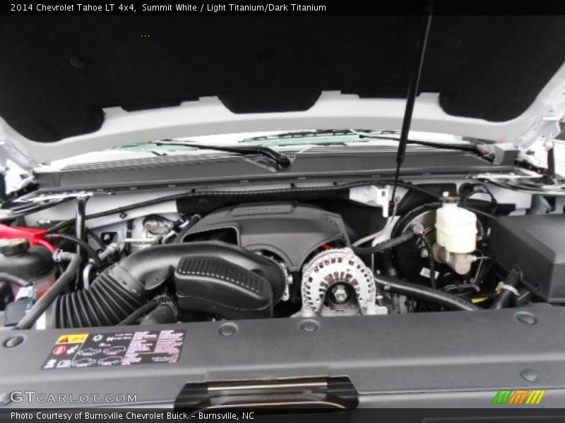 Summit White / Light Titanium/Dark Titanium 2014 Chevrolet Tahoe LT 4x4