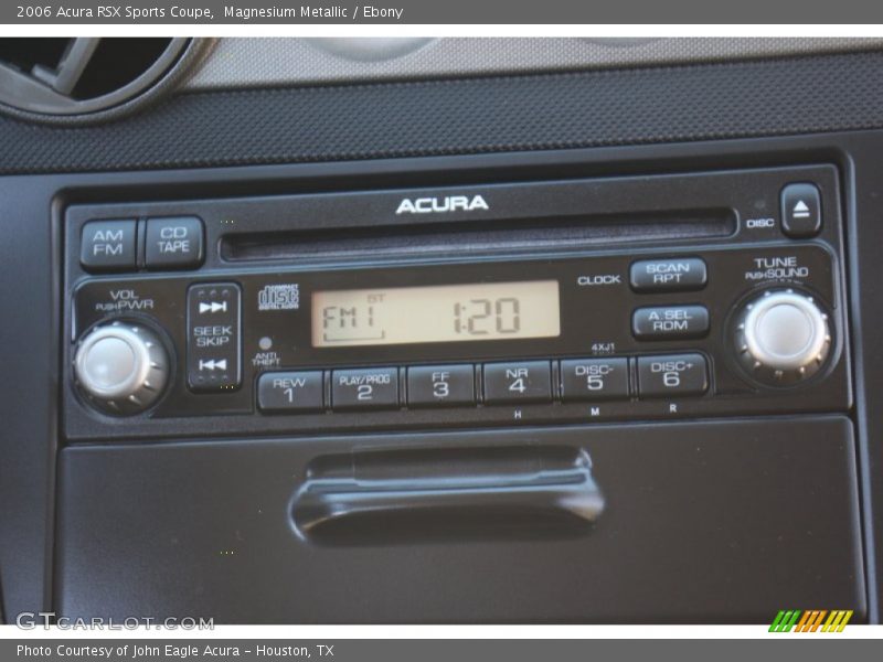 Audio System of 2006 RSX Sports Coupe