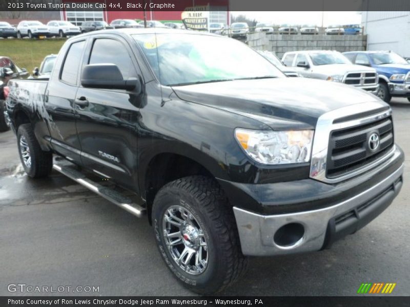 Black / Graphite 2013 Toyota Tundra Double Cab 4x4