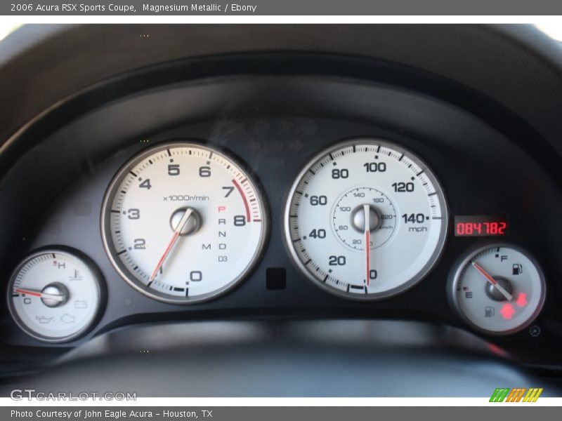  2006 RSX Sports Coupe Sports Coupe Gauges