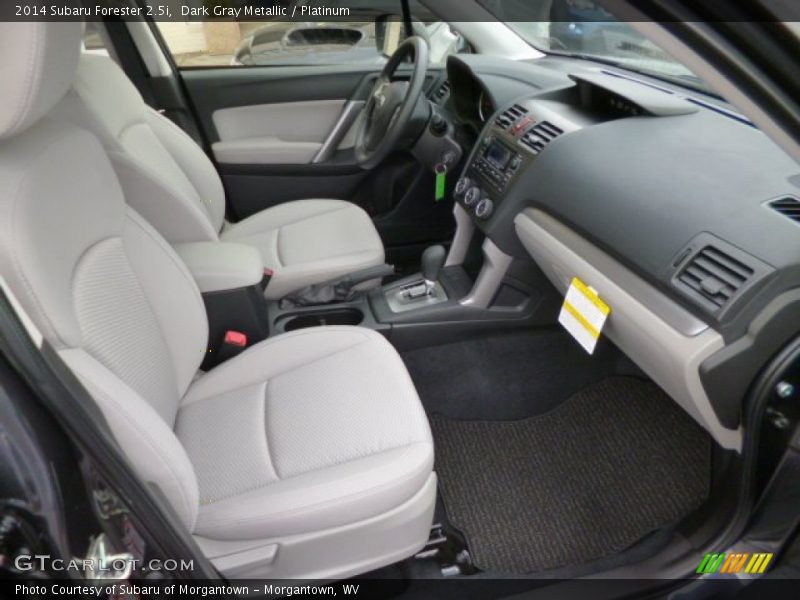 Dark Gray Metallic / Platinum 2014 Subaru Forester 2.5i
