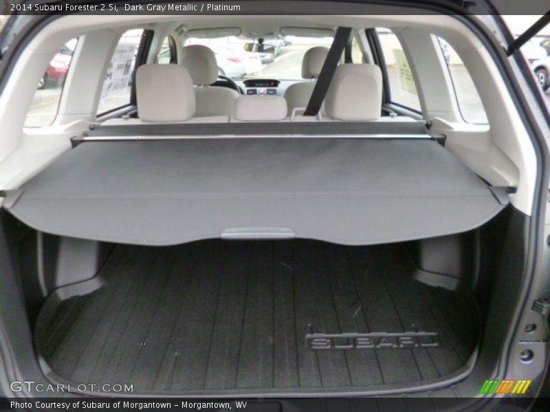 Dark Gray Metallic / Platinum 2014 Subaru Forester 2.5i