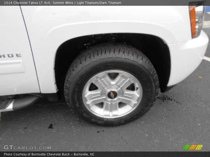 Summit White / Light Titanium/Dark Titanium 2014 Chevrolet Tahoe LT 4x4