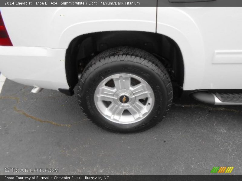 Summit White / Light Titanium/Dark Titanium 2014 Chevrolet Tahoe LT 4x4