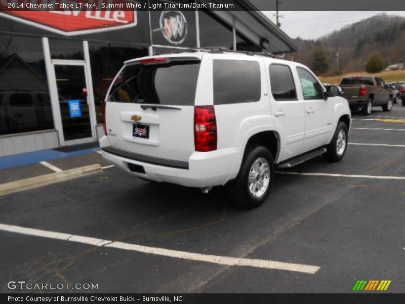 Summit White / Light Titanium/Dark Titanium 2014 Chevrolet Tahoe LT 4x4