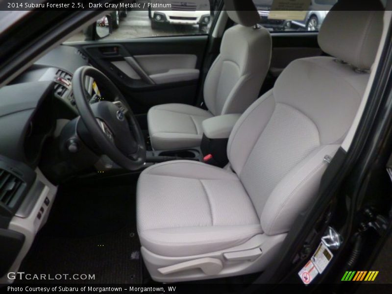 Dark Gray Metallic / Platinum 2014 Subaru Forester 2.5i