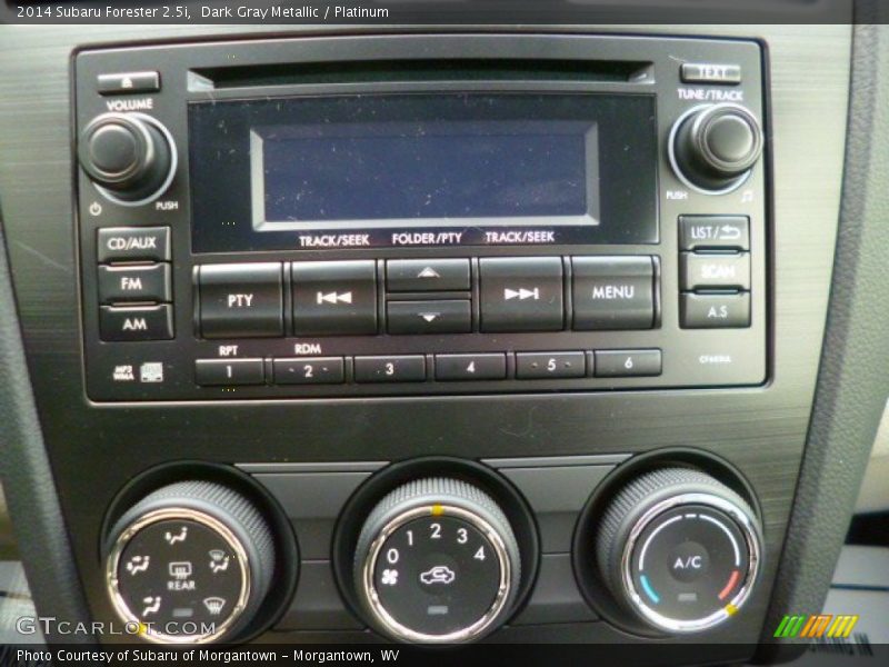 Dark Gray Metallic / Platinum 2014 Subaru Forester 2.5i