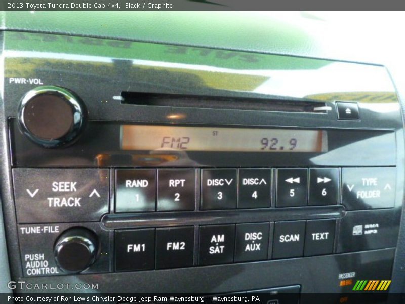 Black / Graphite 2013 Toyota Tundra Double Cab 4x4