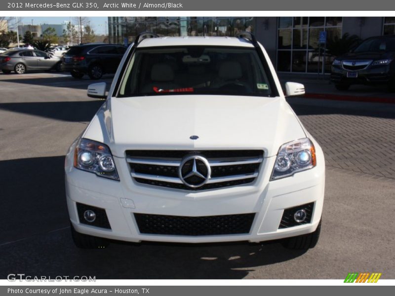 Arctic White / Almond/Black 2012 Mercedes-Benz GLK 350