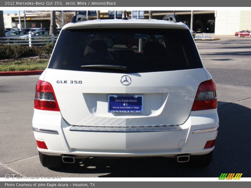 Arctic White / Almond/Black 2012 Mercedes-Benz GLK 350