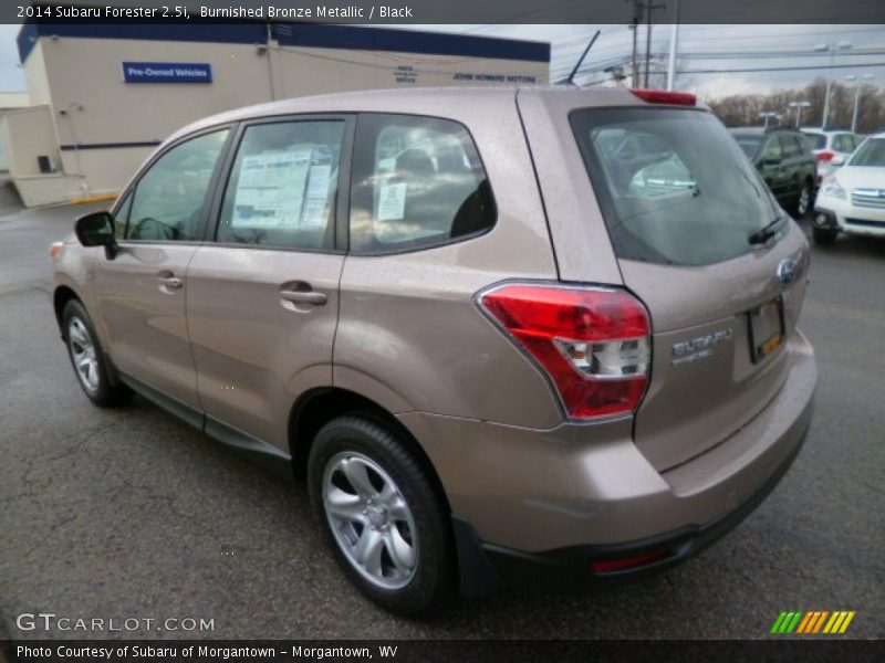 Burnished Bronze Metallic / Black 2014 Subaru Forester 2.5i