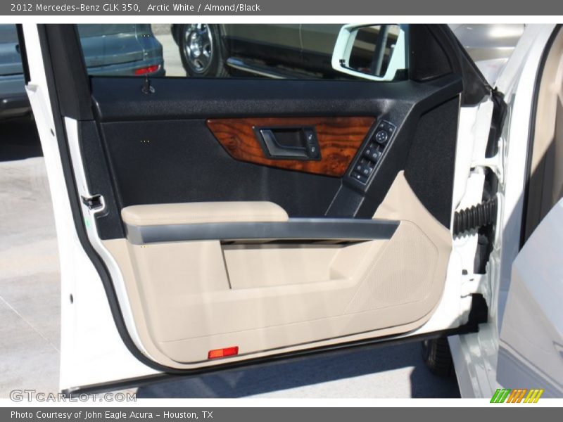 Arctic White / Almond/Black 2012 Mercedes-Benz GLK 350