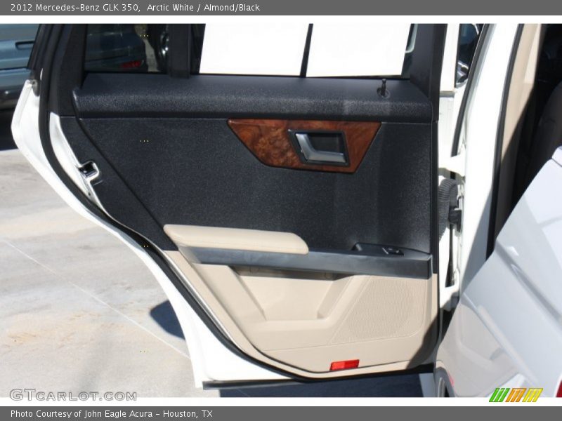 Arctic White / Almond/Black 2012 Mercedes-Benz GLK 350