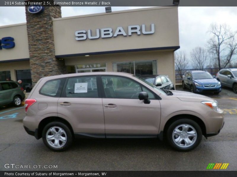Burnished Bronze Metallic / Black 2014 Subaru Forester 2.5i