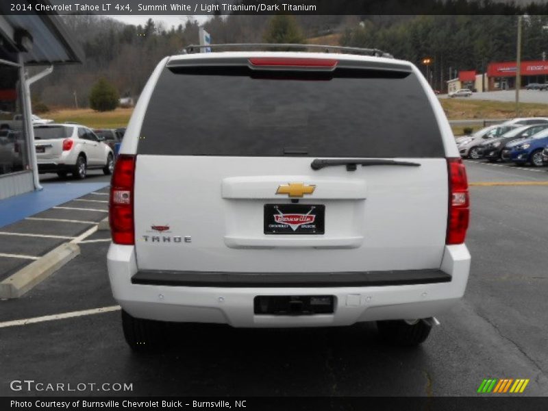 Summit White / Light Titanium/Dark Titanium 2014 Chevrolet Tahoe LT 4x4
