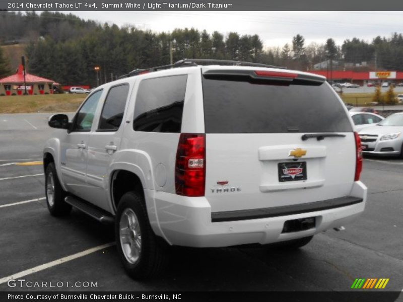 Summit White / Light Titanium/Dark Titanium 2014 Chevrolet Tahoe LT 4x4