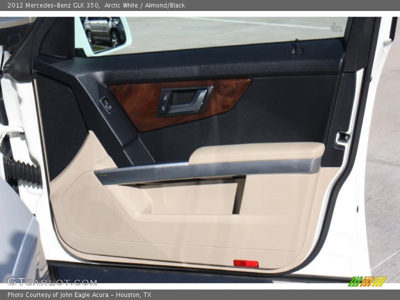 Arctic White / Almond/Black 2012 Mercedes-Benz GLK 350