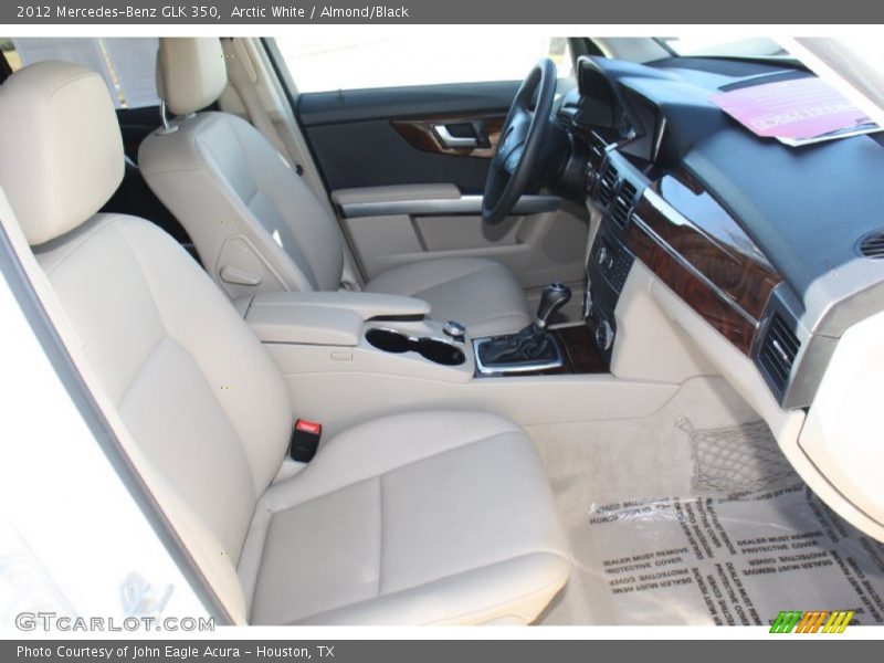 Arctic White / Almond/Black 2012 Mercedes-Benz GLK 350