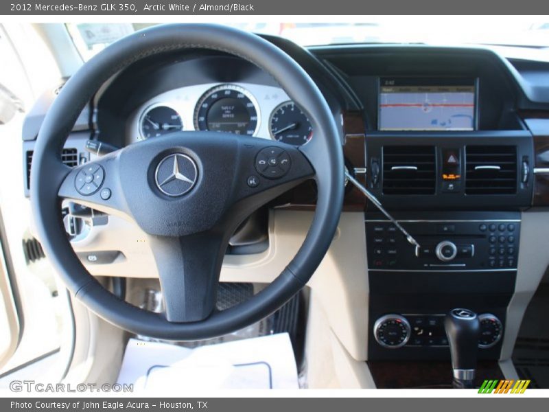 Arctic White / Almond/Black 2012 Mercedes-Benz GLK 350