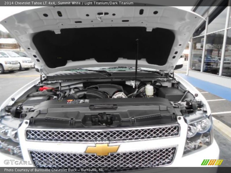 Summit White / Light Titanium/Dark Titanium 2014 Chevrolet Tahoe LT 4x4