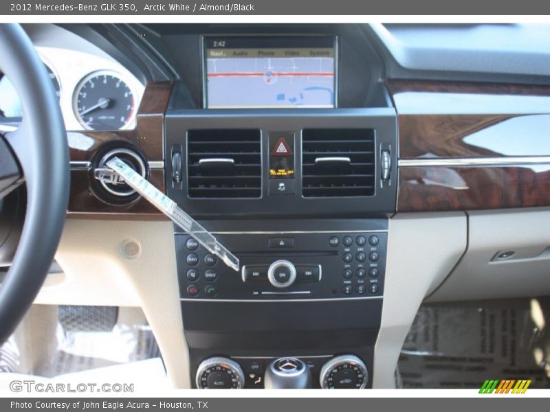 Arctic White / Almond/Black 2012 Mercedes-Benz GLK 350