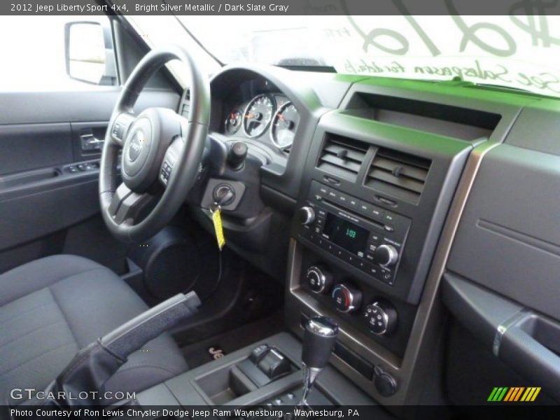 Bright Silver Metallic / Dark Slate Gray 2012 Jeep Liberty Sport 4x4