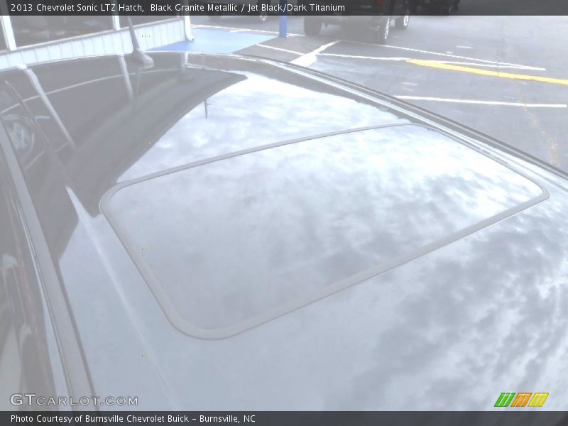 Black Granite Metallic / Jet Black/Dark Titanium 2013 Chevrolet Sonic LTZ Hatch