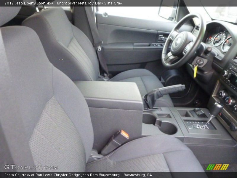 Bright Silver Metallic / Dark Slate Gray 2012 Jeep Liberty Sport 4x4
