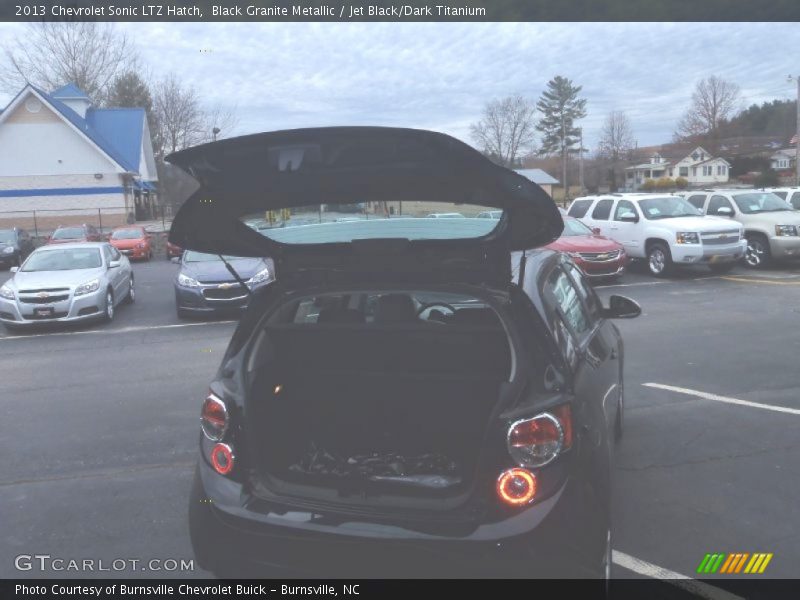 Black Granite Metallic / Jet Black/Dark Titanium 2013 Chevrolet Sonic LTZ Hatch