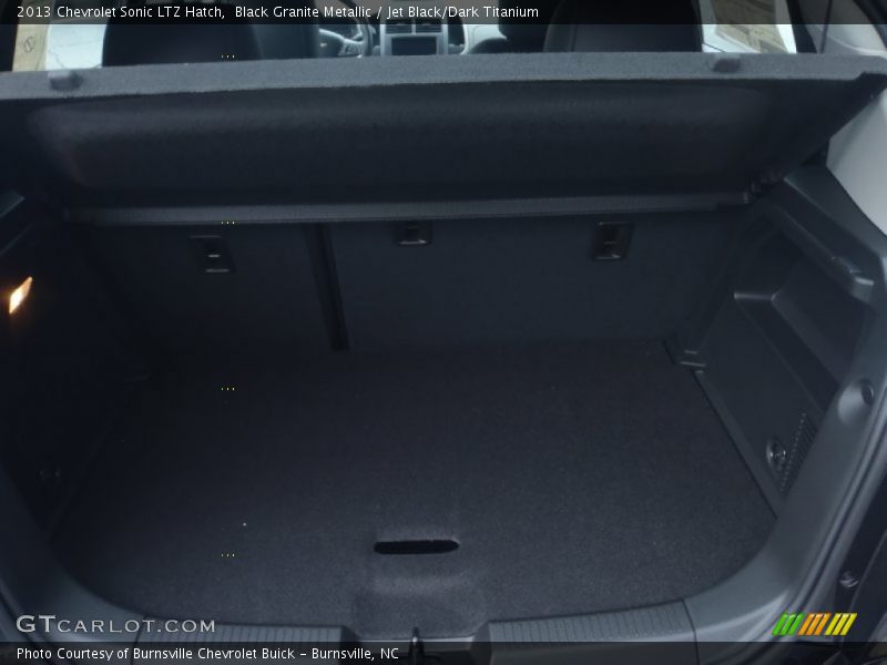 Black Granite Metallic / Jet Black/Dark Titanium 2013 Chevrolet Sonic LTZ Hatch