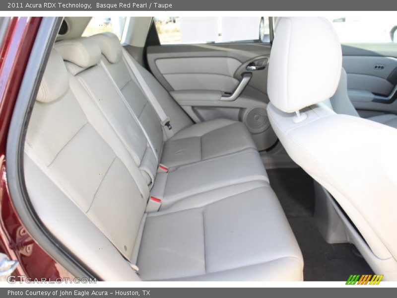 Basque Red Pearl / Taupe 2011 Acura RDX Technology