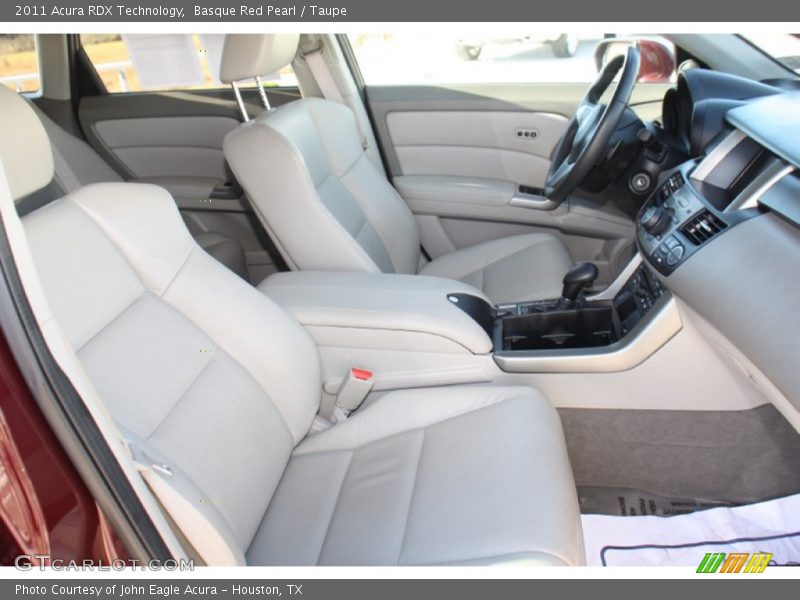Basque Red Pearl / Taupe 2011 Acura RDX Technology