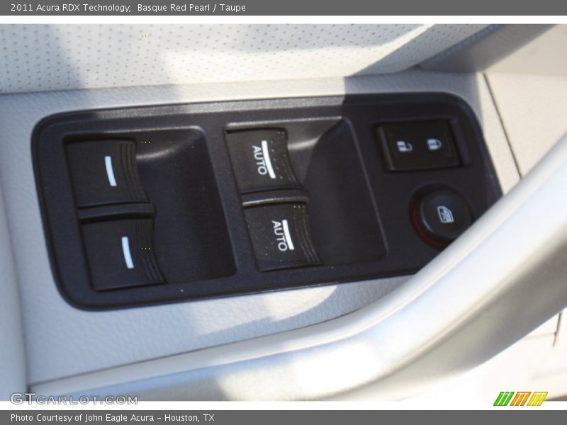 Basque Red Pearl / Taupe 2011 Acura RDX Technology