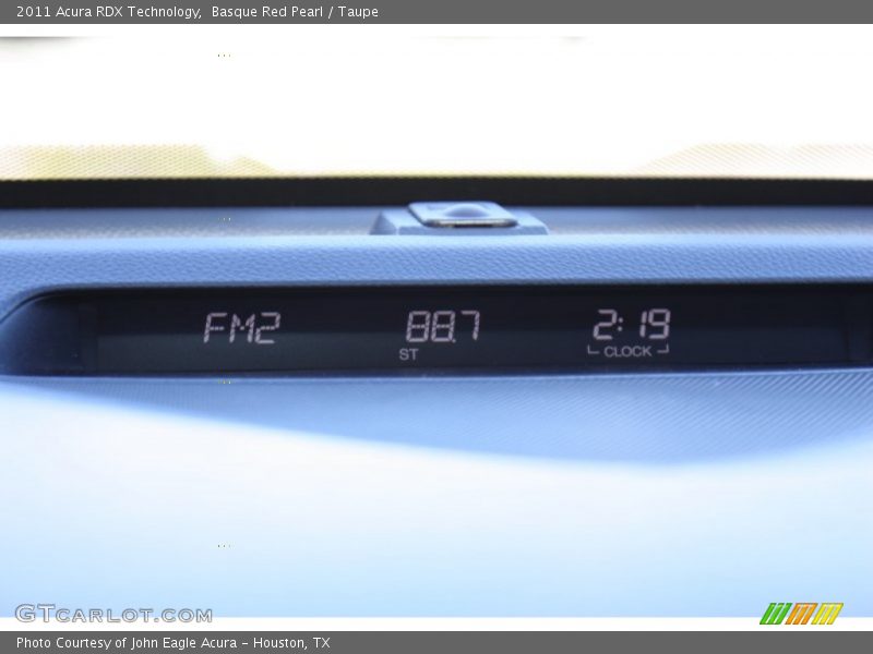 Basque Red Pearl / Taupe 2011 Acura RDX Technology