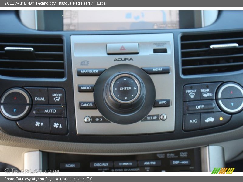Basque Red Pearl / Taupe 2011 Acura RDX Technology