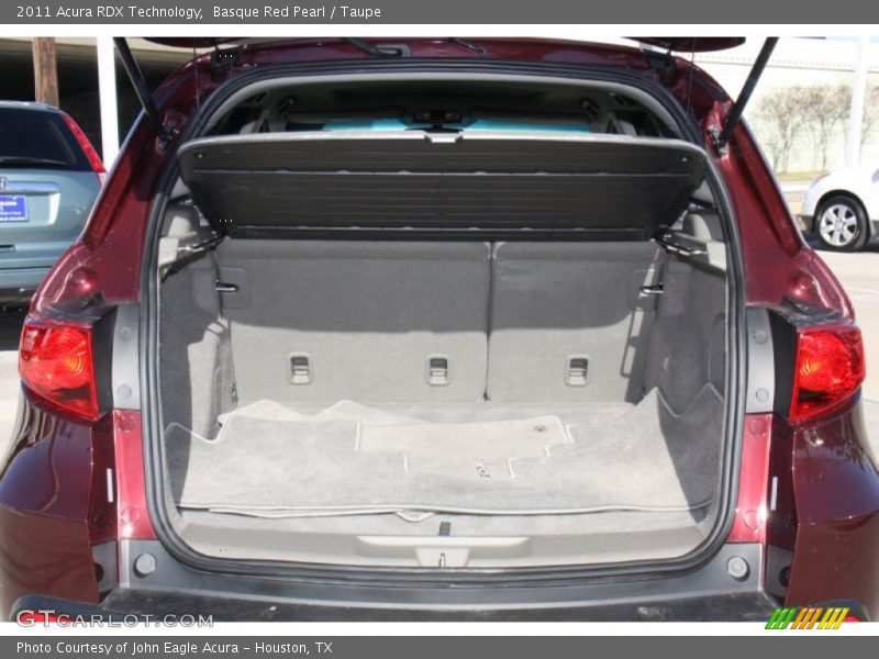 Basque Red Pearl / Taupe 2011 Acura RDX Technology