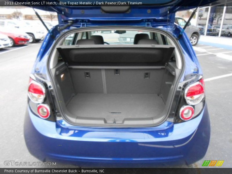 Blue Topaz Metallic / Dark Pewter/Dark Titanium 2013 Chevrolet Sonic LT Hatch