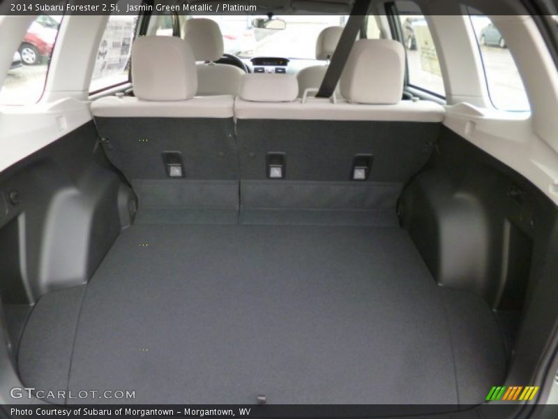 Jasmin Green Metallic / Platinum 2014 Subaru Forester 2.5i