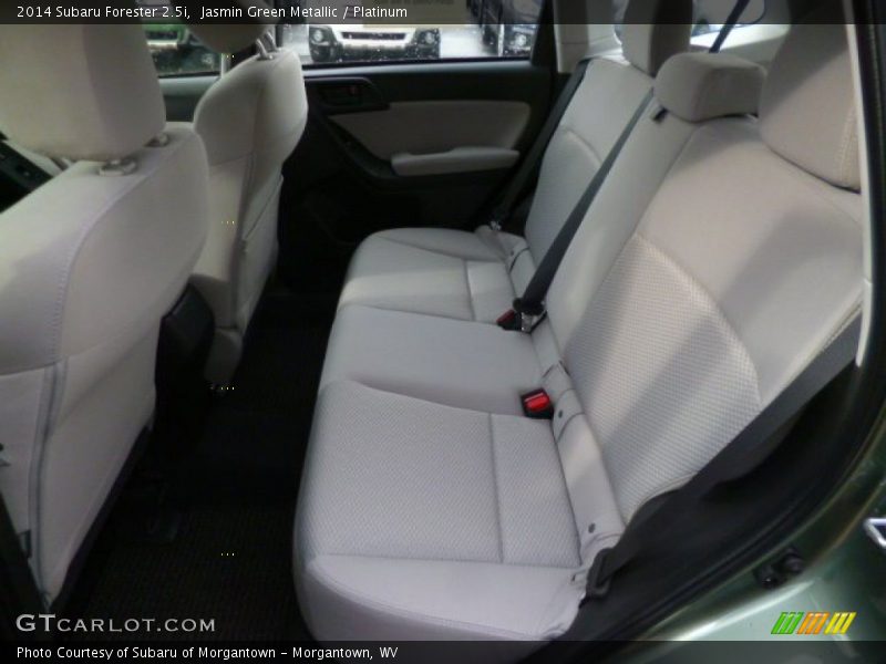 Jasmin Green Metallic / Platinum 2014 Subaru Forester 2.5i