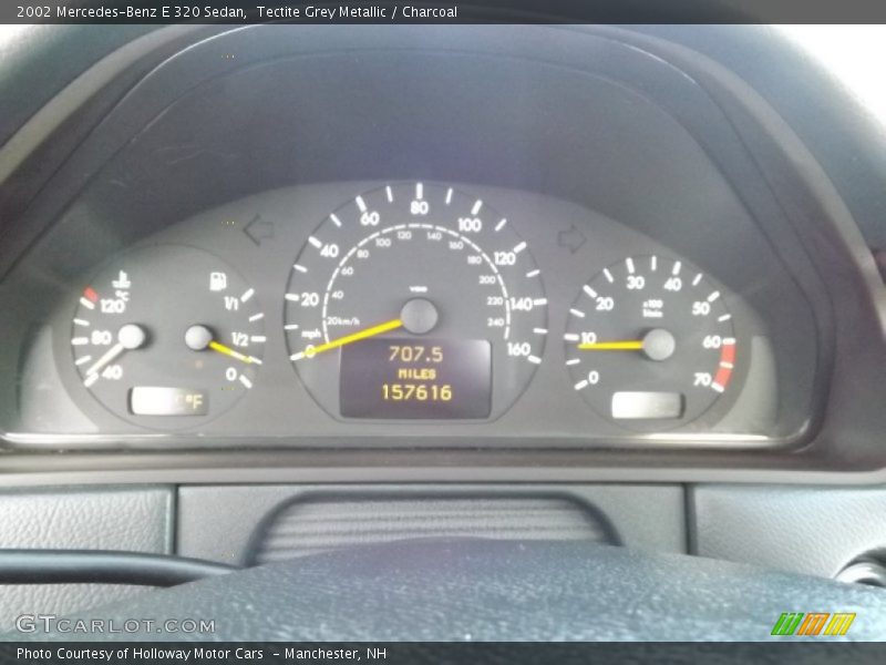 Tectite Grey Metallic / Charcoal 2002 Mercedes-Benz E 320 Sedan