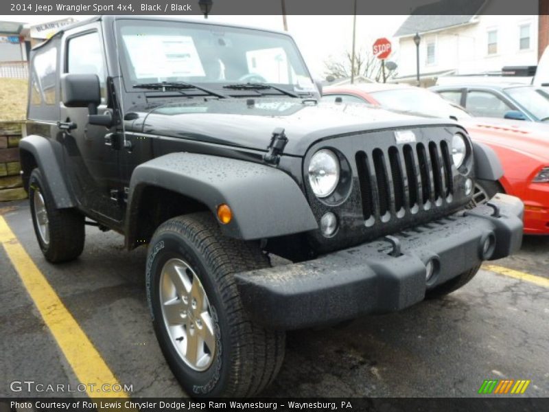 Black / Black 2014 Jeep Wrangler Sport 4x4