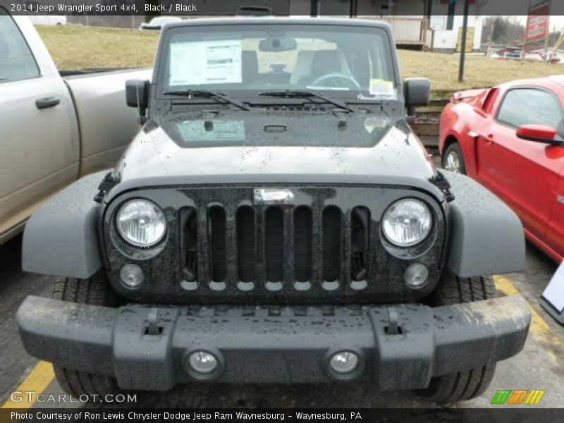 Black / Black 2014 Jeep Wrangler Sport 4x4